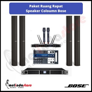 Paket Sound System Ruang Rapat Speaker Coloumn Bose MA-12 | 4 Speaker